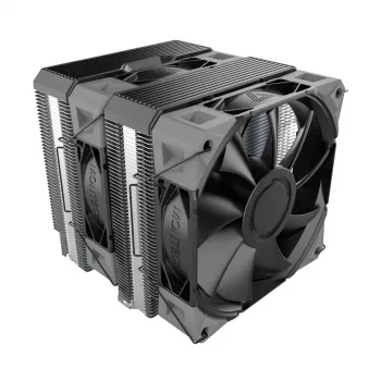 CPU-koeler Montech NX600 zwart met 120mm-ventilator