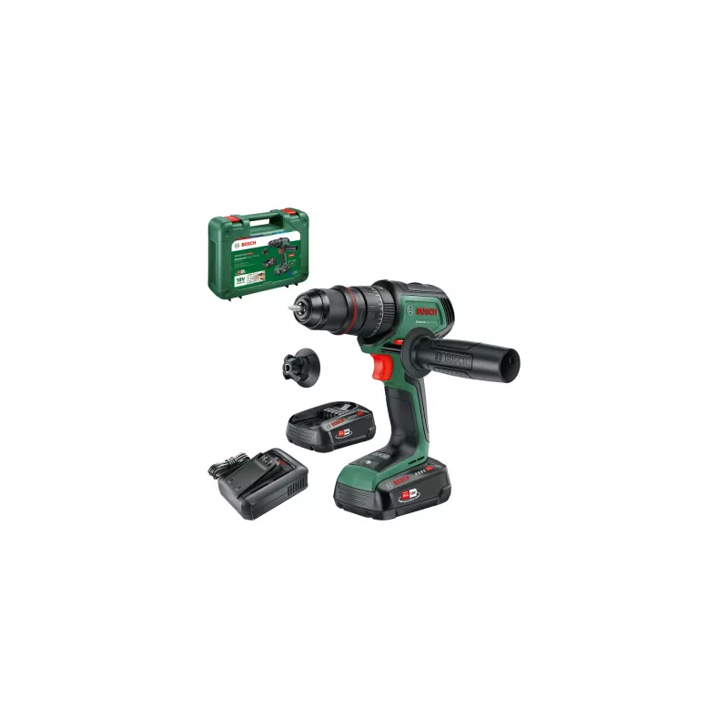Bosch AdvancedImpact 18V-80 QuickSnap 1950 t/min sleutelloos 890 g zwart, groen