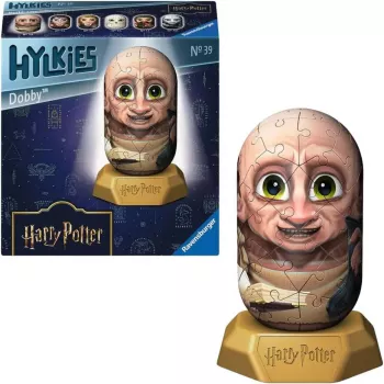 3D-puzzel Ravensburger Hylkies Harry Potter Dobby, schuimsteekdelen, samengestelde figuur