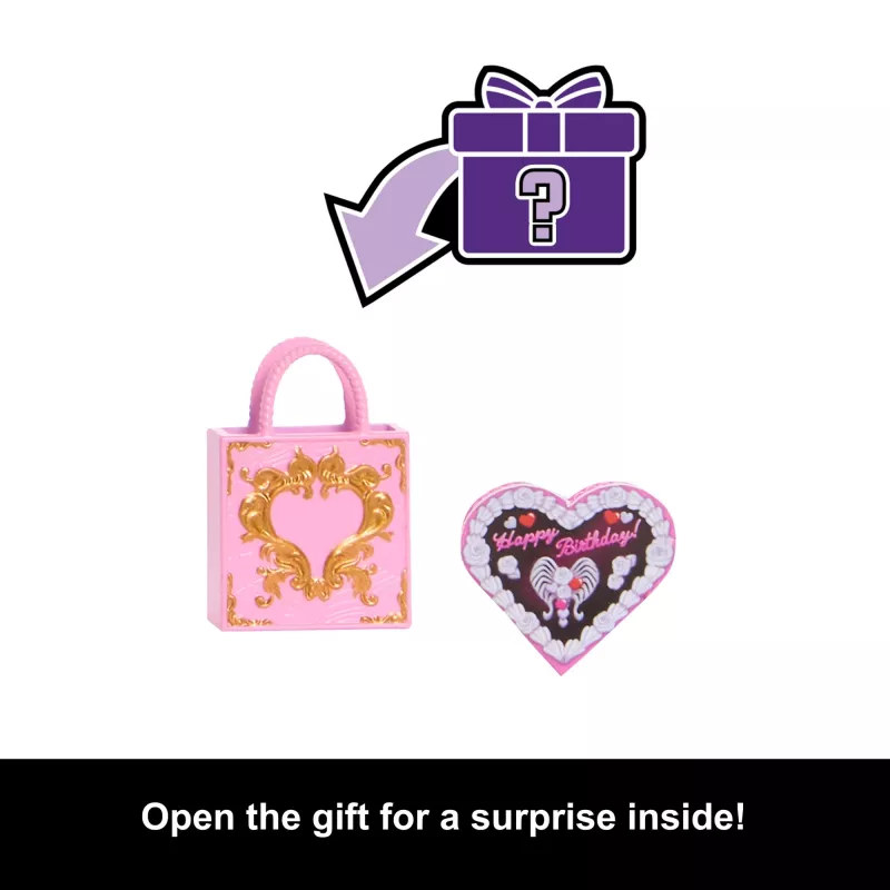 MATTEL Monster High Scary Sweet Birthday Cupid Asteria – verzamelpop, beweegbaar, thema-outfit
