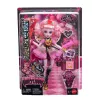 MATTEL Monster High Scary Sweet Birthday Cupid Asteria – verzamelpop, beweegbaar, thema-outfit