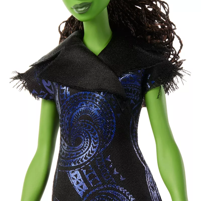 Mattel Universal Pictures’ Wicked: For Good zingende Elphaba-pop, filmgetrouwe outfit, zingt „For Good”