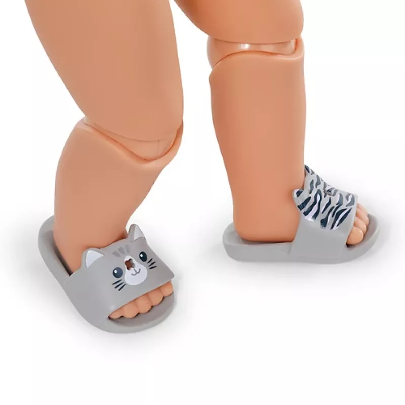BABY born slippers 3 assorti 43cm poppenschoenen