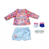 BABY born fiets-outfit 43cm poppenkledingset