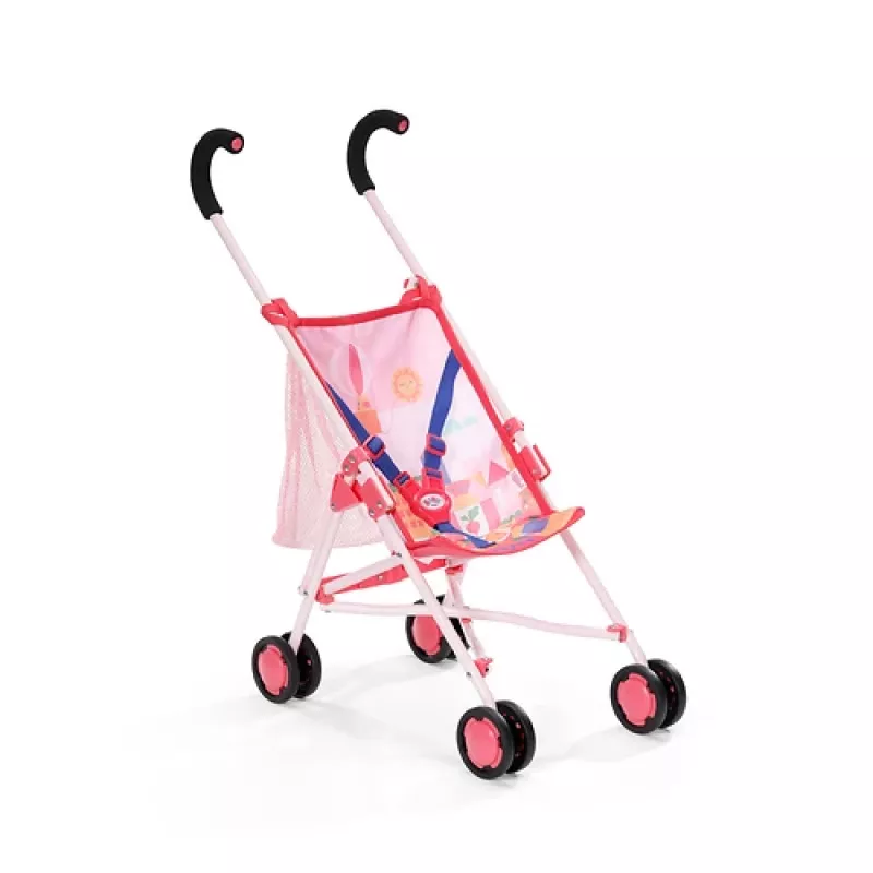 BABY born poppenwagen met tas roze