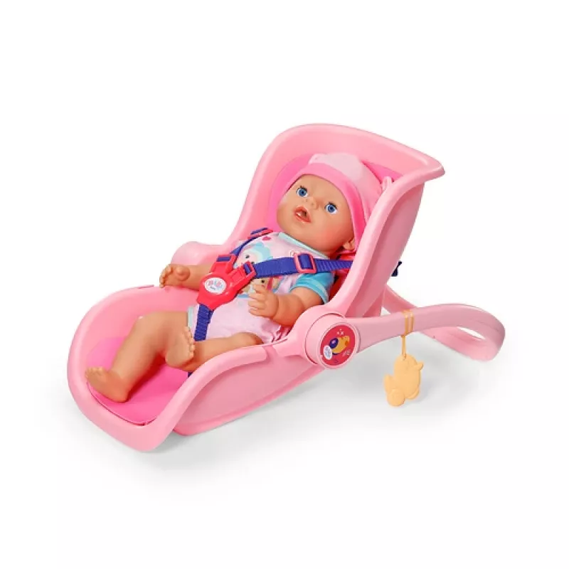 BABY born Comfort Seat roze poppenreiszitje