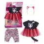 BABY born kattenjurk poppenkledingset