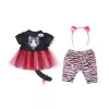 BABY born kattenjurk poppenkledingset
