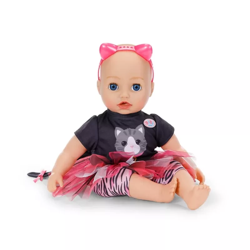 BABY born kattenjurk poppenkledingset