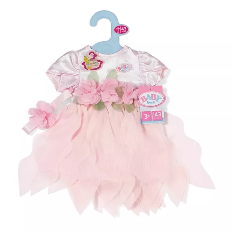 BABY born bloemenfee poppenjurk
