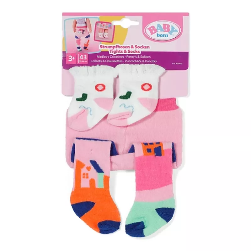 BABY born maillots & sokken 2 assorti 43cm poppenmaillots