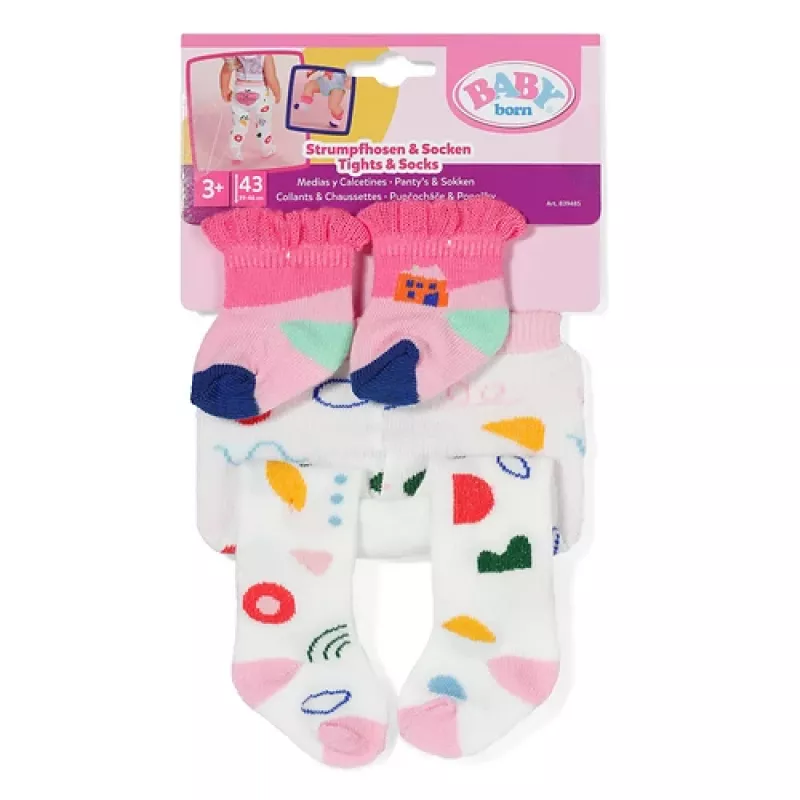BABY born maillots & sokken 2 assorti 43cm poppenmaillots