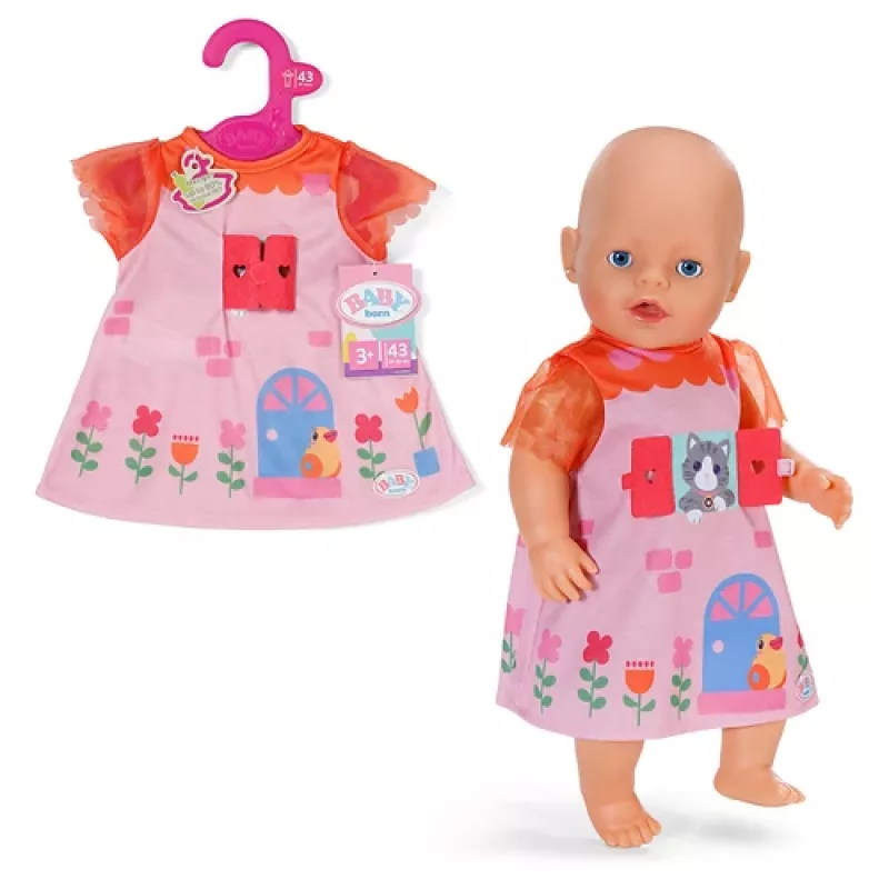 BABY born 839645 poppenaccessoire poppenjurk