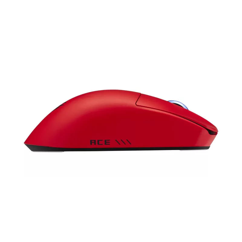 ASUS ROG Harpe II Ace RED muis gaming rechtshandig RF draadloos + Bluetooth + USB Type-A optisch 42000 DPI