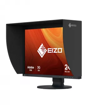 EIZO ColorEdge CG2400SV 61,2 cm (24,1 inch) WUXGA IPS LCD-monitor 1920×1200, USB 3.2-hub, VESA, in hoogte verstelbaar, zwart