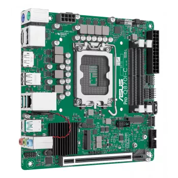 Mini-ITX-moederbord ASUS PRO Q870I-C-CSM LGA 1851, Intel Q870, DDR5 SO-DIMM, 2 slots, tot 128 GB