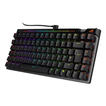 Mechanisch gaming-toetsenbord ASUS ROG Falchion Ace 75% — USB, magnetisch-mechanische schakelaars, RGB, zwart