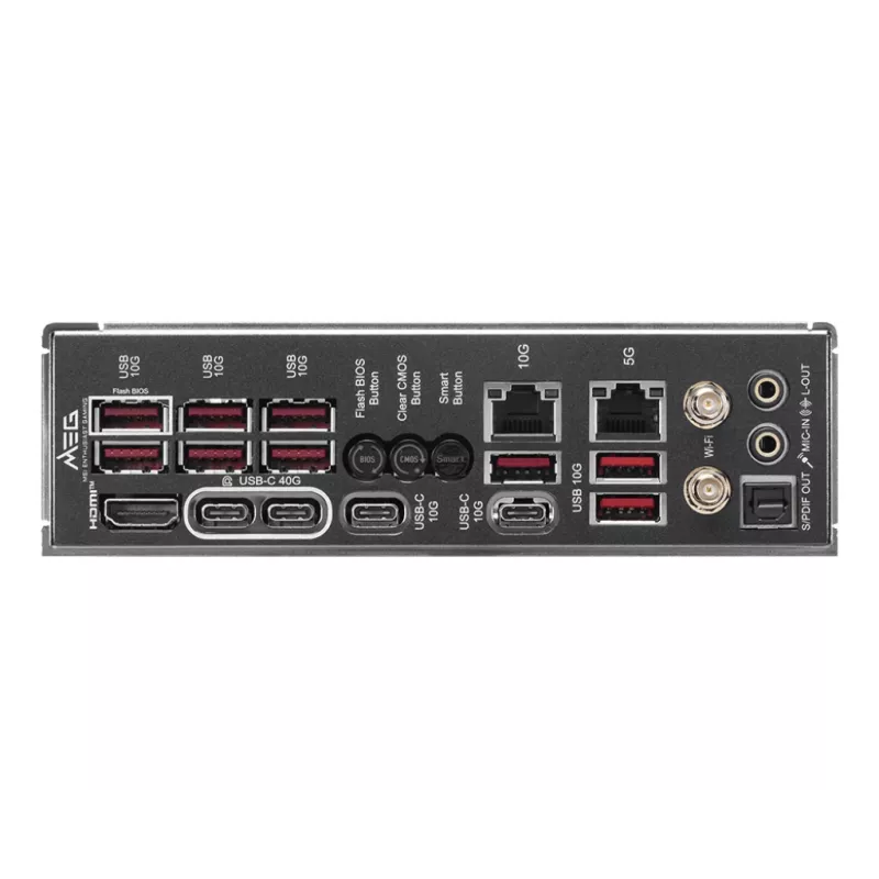 Moederbord MSI MEG X870E ACE MAX AM5 met 4x DDR5, 4x SATA, 5x M.2 (7E85-001R)
