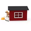 Animal Schleich FARM WORLD hondenhok met Golden Retriever