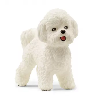 schleich Bichon Frisé, 3 jaar, honden, boerderijdieren / boerderijspeelgoed, wit, kunststof
