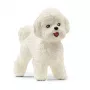 schleich Bichon Frisé, 3 jaar, honden, boerderijdieren / boerderijspeelgoed, wit, kunststof