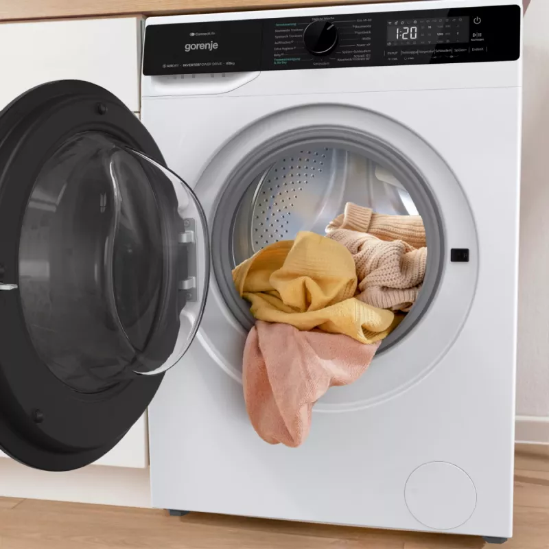Gorenje WD2PA854ADW/DE was-droogcombinatie vrijstaand frontlader wit