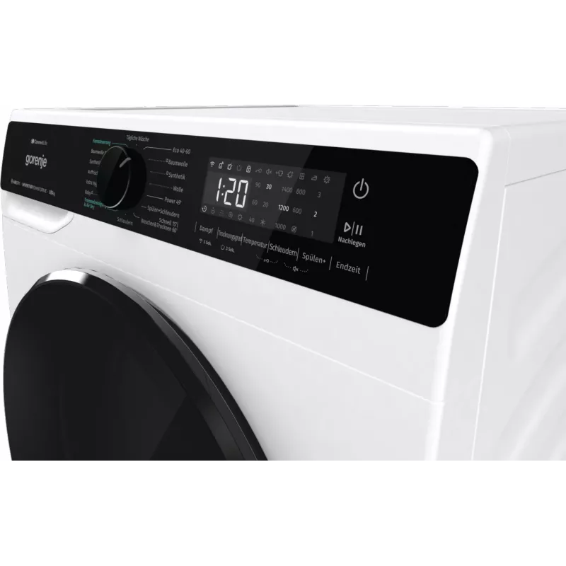 Gorenje WD2PA854ADW/DE was-droogcombinatie vrijstaand frontlader wit