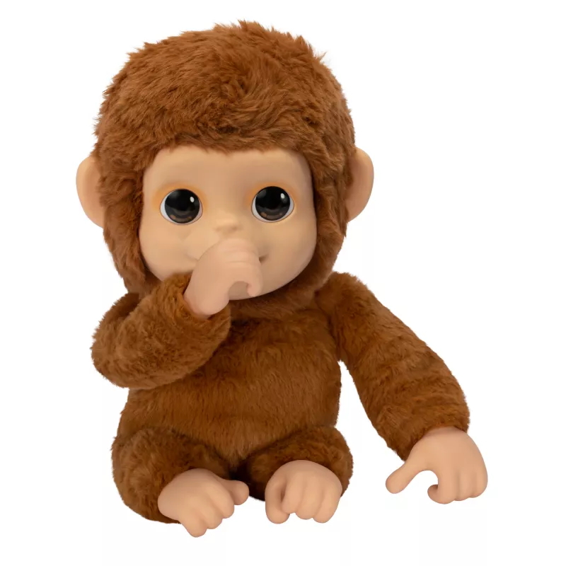 Moose Toys My Baby Monkey Mango, jongen/meisje, 4 jaar, lichteffecten, met geluid