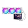 All-in-one-vloeistofkoeler ASUS ROG RYUO IV 360 ARGB WHT – 360mm-radiator, 120mm-ventilator, wit
