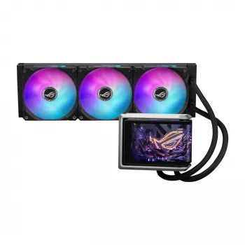All-in-one-vloeistofkoeler ASUS ROG RYUO IV 360 ARGB — 360mm-radiator, 120mm-ventilator, zwart