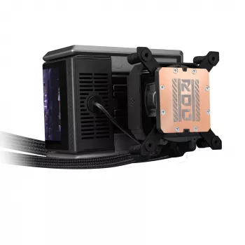 All-in-one-vloeistofkoeler ASUS ROG RYUO IV 360 ARGB — 360mm-radiator, 120mm-ventilator, zwart