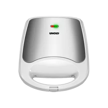 Unold 48480 sandwichmaker 1100 W roestvrij staal, wit