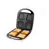 Unold 48480 sandwichmaker 1100 W roestvrij staal, wit