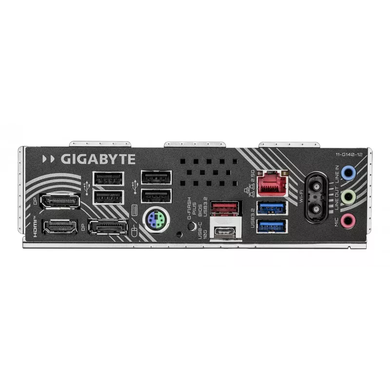 Moederbord GIGABYTE B850M EAGLE WIFI7 — Micro ATX, Socket AM5, AMD B850, DDR5 tot 8200 MHz (O.C.), 4 DIMM, PCIe 5.0, Wi‑Fi 7, 2.5 GbE