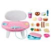 BABY born Lunchtime Table, poppentafel, 3 jaar, batterijen vereist, geluidseffecten, lichteffecten