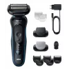 Scheerapparaat BRAUN Series 5 52-B1650S – 3-voudig mes, Li-Ion accu, nat & droog scheren, trimmer, blauw