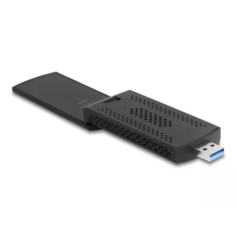 Netwerkkaart DeLOCK 12774 WLAN 2402 Mbit/s USB Wi-Fi 6E