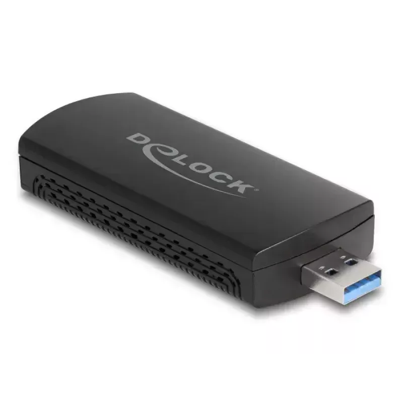 Netwerkkaart DeLOCK 12774 WLAN 2402 Mbit/s USB Wi-Fi 6E
