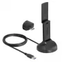 Netwerkkaart DeLOCK 12774 WLAN 2402 Mbit/s USB Wi-Fi 6E
