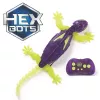 HEX BOTS Glow-in-the-Dark Gecko, oplaadbare radiografisch bestuurbare robot voor kinderen, klimt muren op voor grapspeelgoed & spellen, RC-robot voor jongens & meisjes vanaf 4 jaar