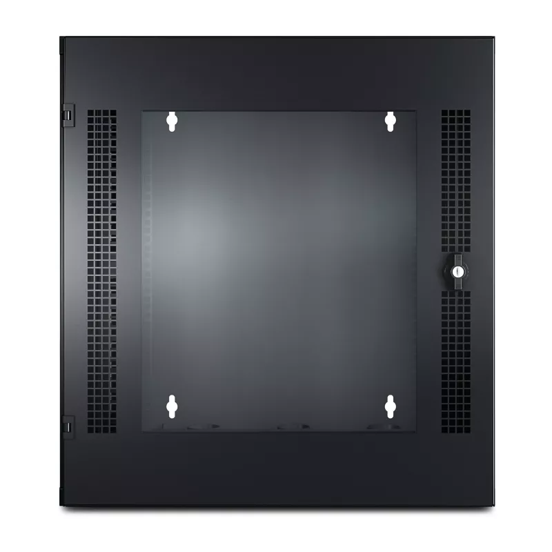 APC NetShelter 13U wandmontage-rackkast glazen deur dubbel uitgevoerd servertiefte