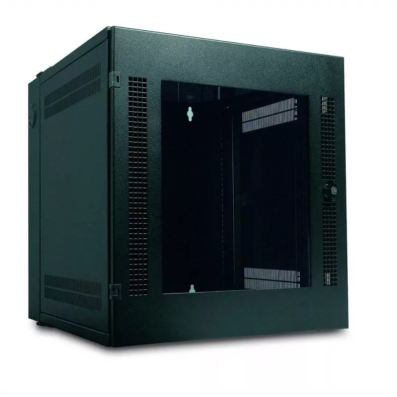 APC NetShelter 13U wandmontage-rackkast glazen deur dubbel uitgevoerd servertiefte