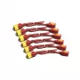 APC AP8716SX340 stroomkabelkit, IEC C19 naar C20, 16 A, 61 cm, rood, 6-pack