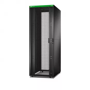 Vrijstaand serverrack APC Easy Rack 48U (zwart) met dak, wielen, voeten, 4 beugels, zijwanden — 2258H x 800B x 1200T mm