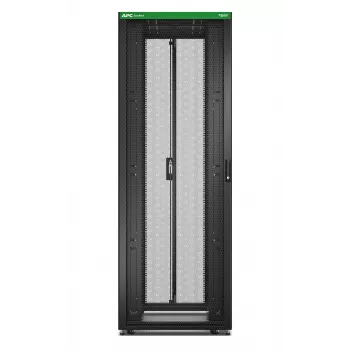 Vrijstaand serverrack APC Easy Rack 48U (zwart) met dak, wielen, voeten, 4 beugels, zijwanden — 2258H x 800B x 1200T mm