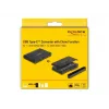 DeLOCK USB Type-C converter voor M.2 NVMe SSD en SATA SSD/HDD kloonfunctie