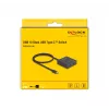 USB-hub DeLOCK 18911 Type-C 10000 Mbit/s zwart
