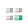 Leitz IQ Office papierversnipperaar P4, kruissnit, 22,3 cm, 4 x 40 mm, 23 l, 225 vel, 55 dB