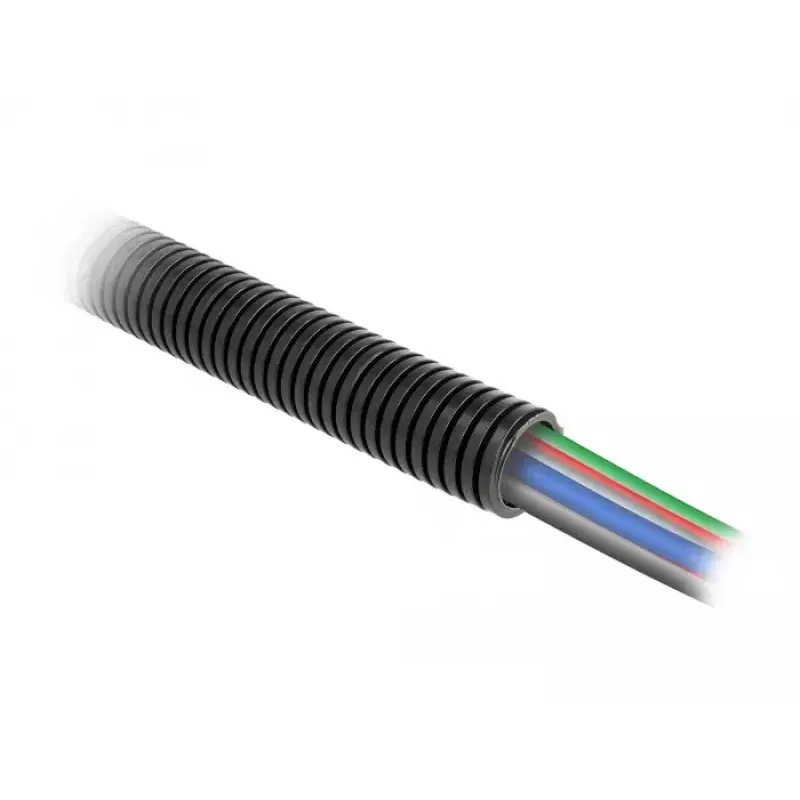 Kabelbeschermingsslang DeLOCK 60457 1 m x 13 mm zwart