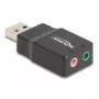 DeLOCK externe USB-geluidskaart DeLOCK 66634 USB-A naar 2 x 3,5 mm